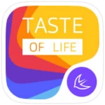 taste of life theme android application logo